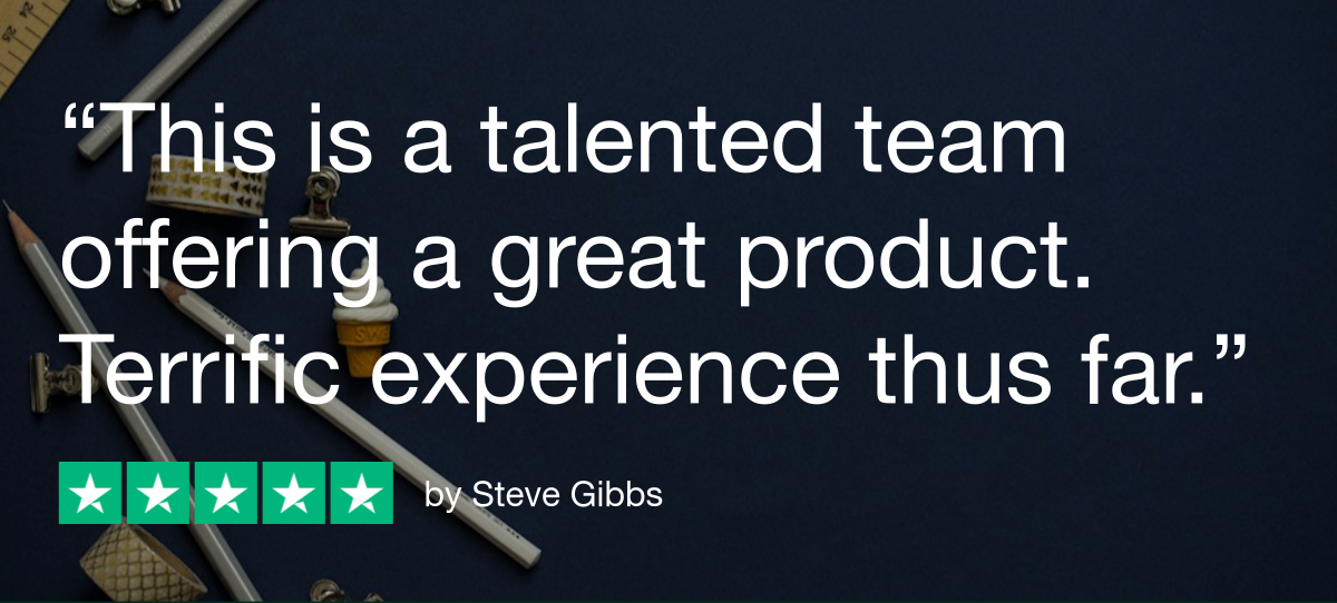 Trustpilot Review - Steve Gibbs